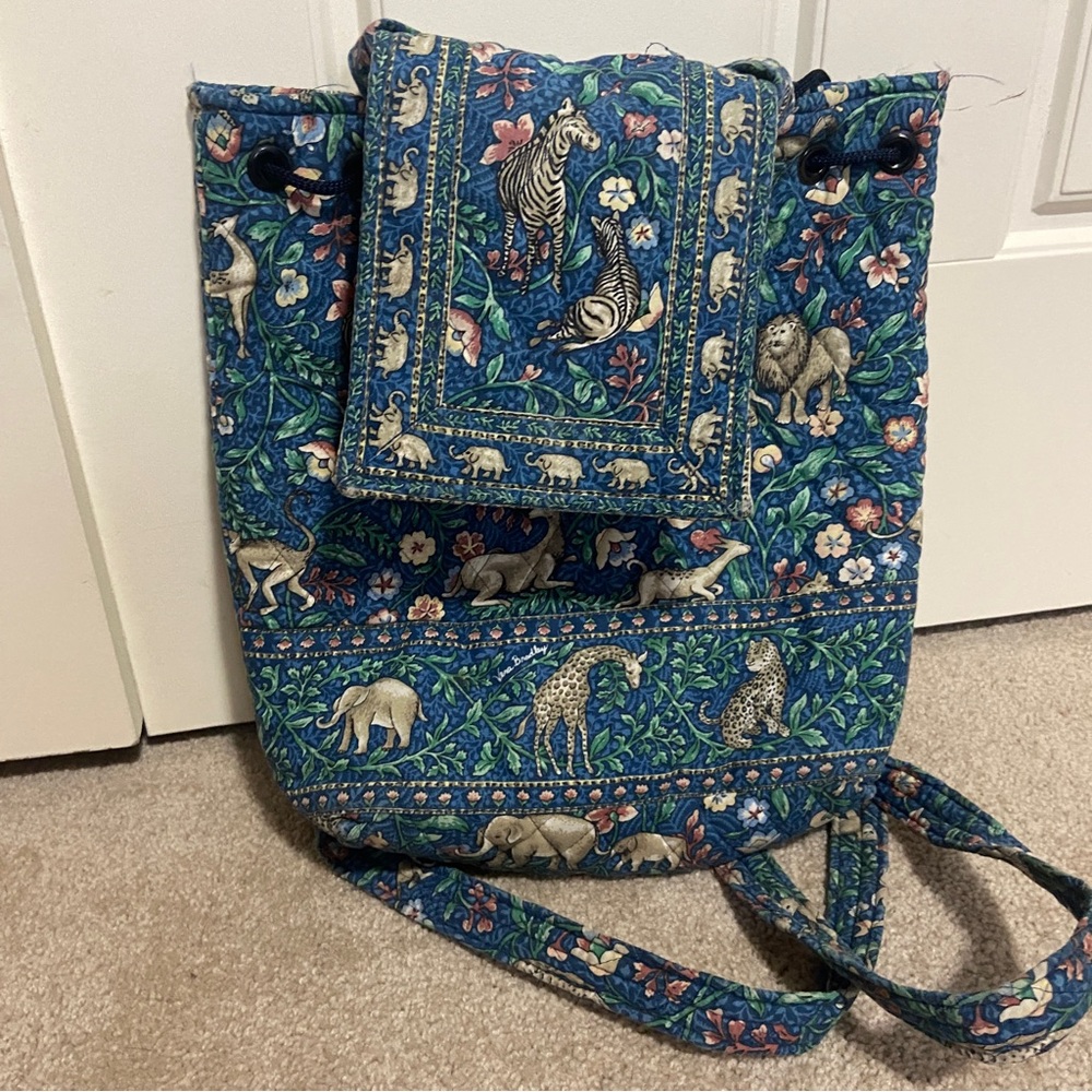 Vera bradley animal kingdom backpack.